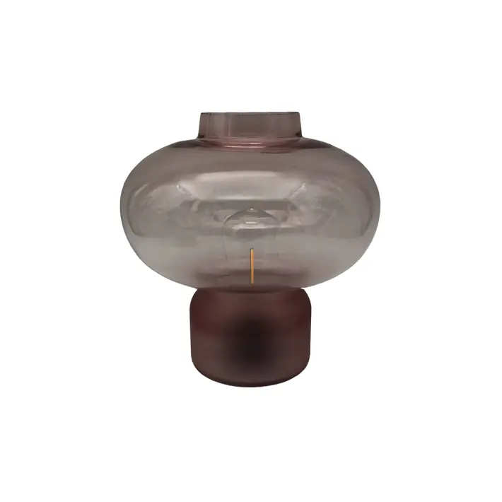 Светильник H34,7 см, стекло, прозрачный