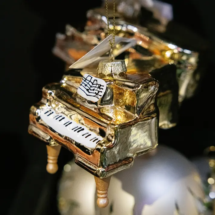 Подвес РОЯЛЬ 10х7х5 см, стекло, шампань