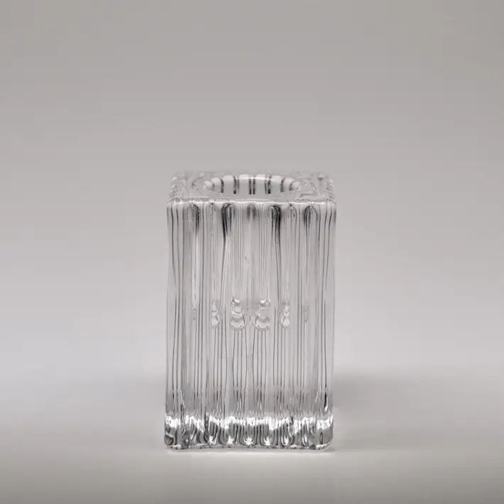 Набор подсвечников 4х6 см, 9 шт, стекло, прозрачный