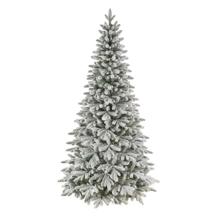 Ель искусственная заснеженная ТВЕРСКАЯ Н250 см, пластик, металл, белый