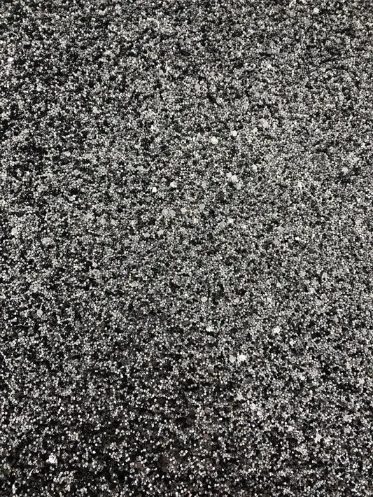 Ткань с блёстками L137см, тёмно-серебряный