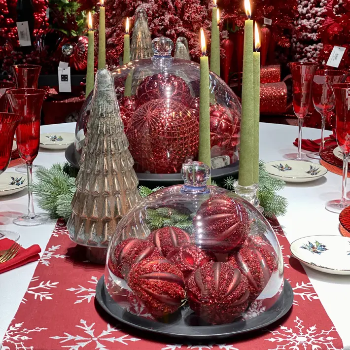 Клош c подставкой 23x18 см, поликарбонат, прозрачный