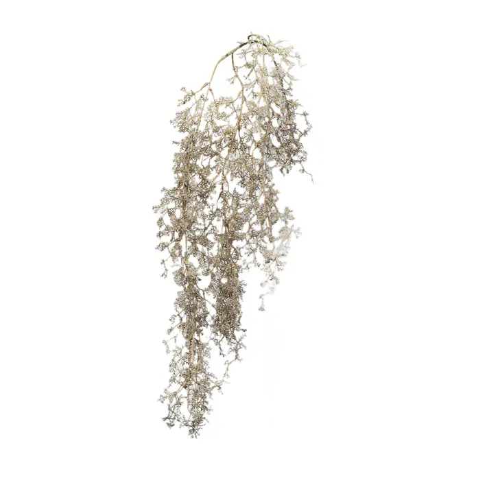 Ветвь лиственницы L94 см, пластик, серый