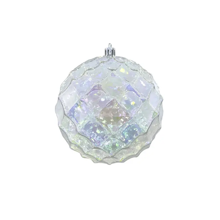 Шары в наборе D12 см, 2шт, пластик, белый, радужный