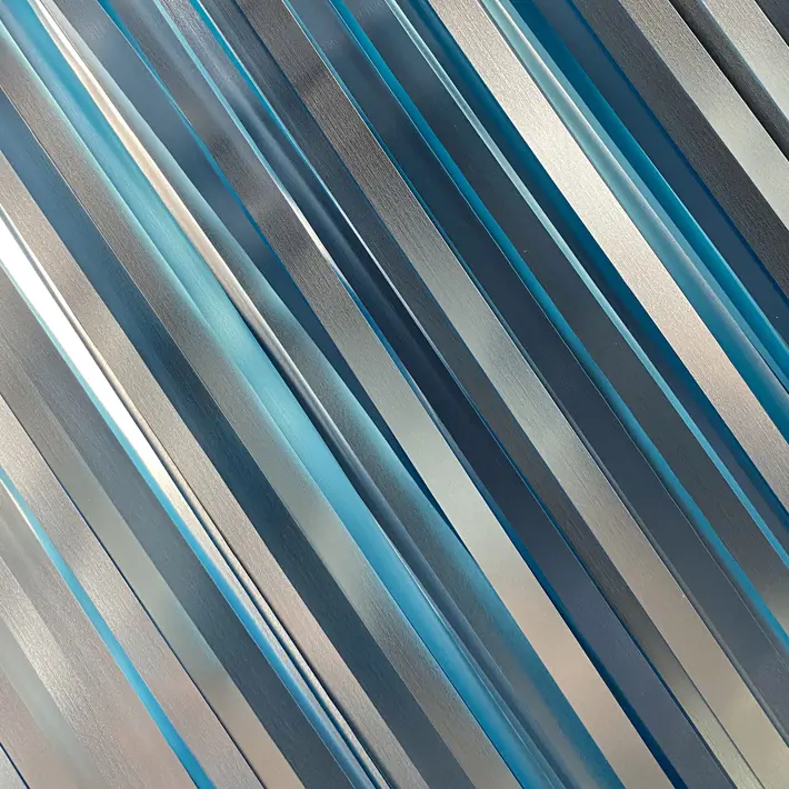 Новогодний дождик матовый 200х200 см, полипропилен, голубой