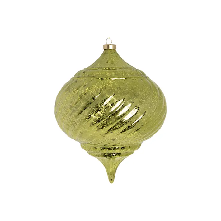 Шар КАПЛЯ D20 см, пластик, светло-зеленый