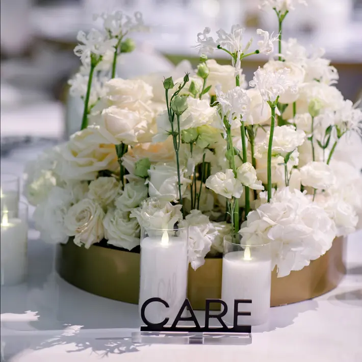 Светодиодная свеча 7,5х12,5 см, пластик, стекло, парафин, прозрачный