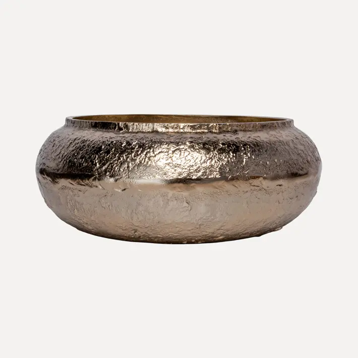 Ваза 29x12 см, металл, бронзовый