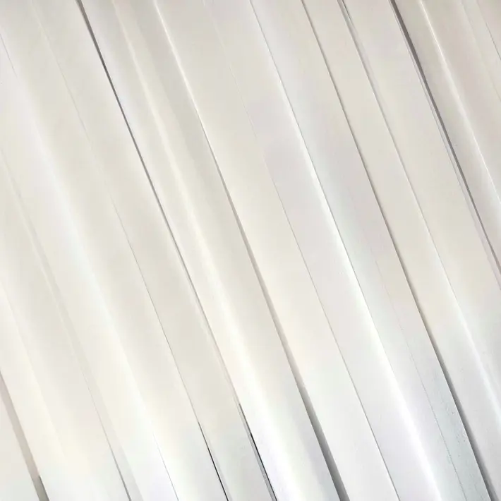 Новогодний дождик глянцевый 200х200 см, полипропилен, белый