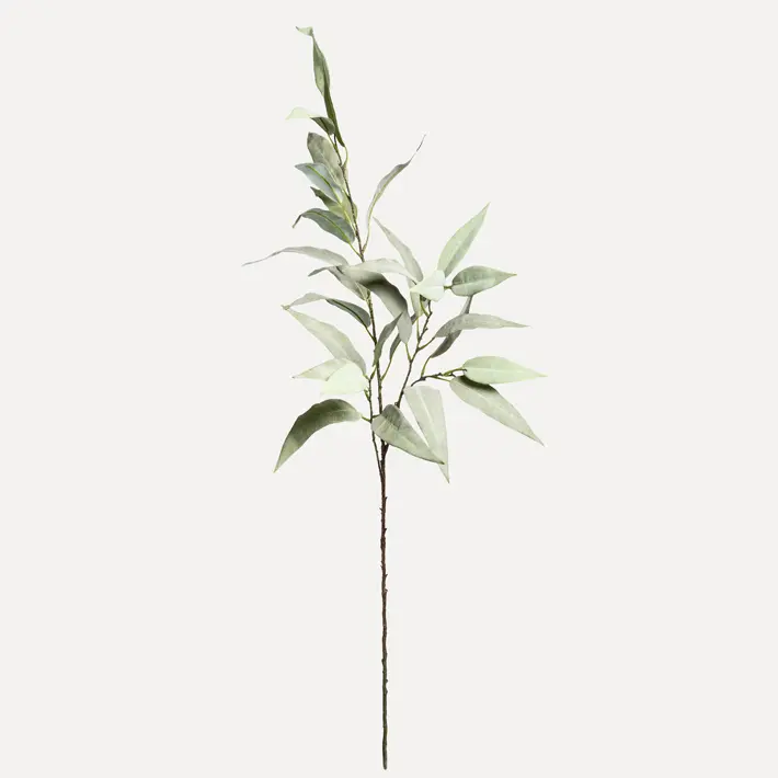Ветвь ЭВКАЛИПТ H114 см, пластик, зеленый