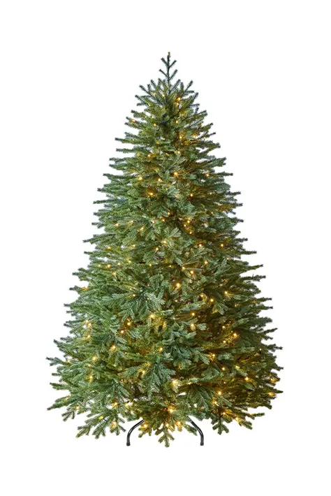 Ель искусственная с лампочками ВЕРСАЛЬСКАЯ Н210 см, пластик, металл, зелёный