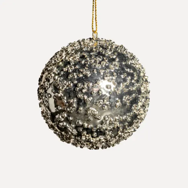 Шар D12 см, акрил, шампань