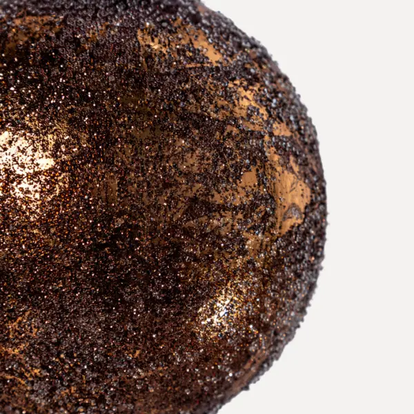 Шар D8 см, стекло, медный