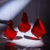 Подвес 9х15 см, акрил, красный