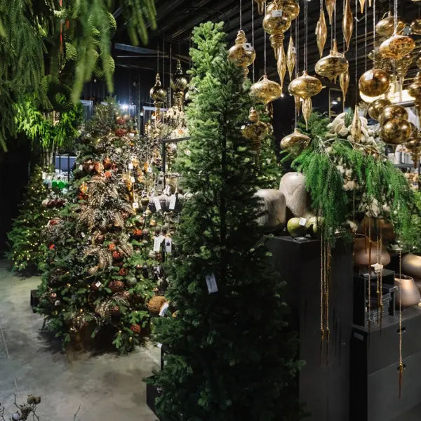 Ель искусственная ТИККО H185 см, пластик, металл, зеленый