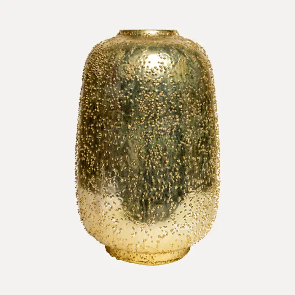 Ваза 20x31 см, металл, золотой