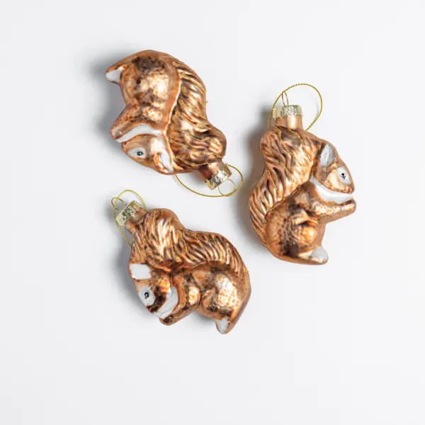 Подвес БЕЛКА 6х3х6 см, стекло, коричневый