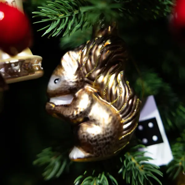 Подвес БЕЛКА 6х3х6 см, стекло, коричневый