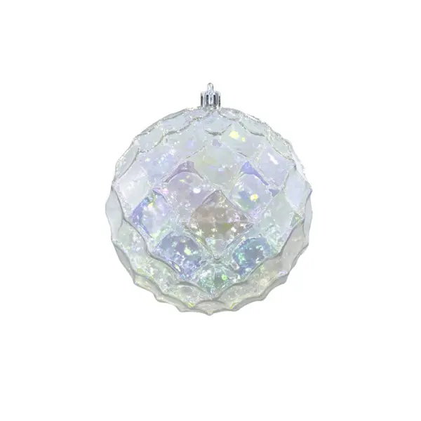 Шары в наборе D12 см, 2шт, пластик, белый, радужный