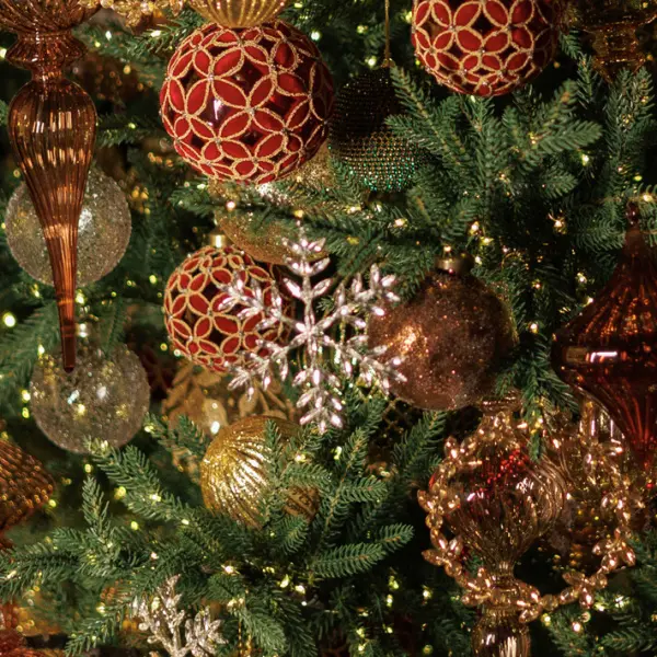 Подвес СНЕЖИНКА с кристаллами D10 см, стекло, металл, серебряный