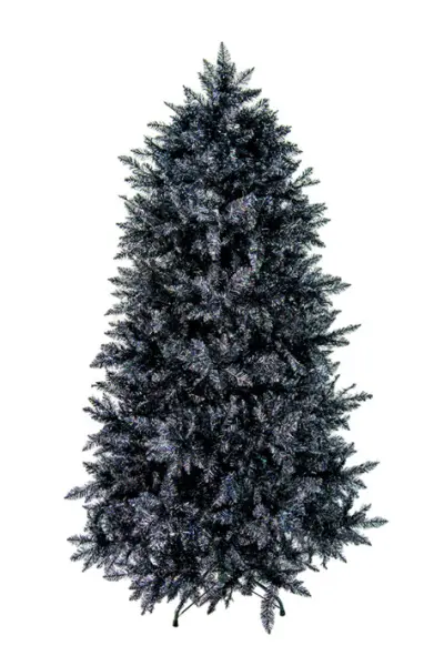 Ель искусственная БАРОККО Н180 см, пластик, металл, чёрный