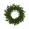 Венок рождественский ВЕРСАЛЬСКИЙ D65 см, пластик, зелёный