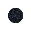 Шар D8 см с блёстками, пенопласт, синий