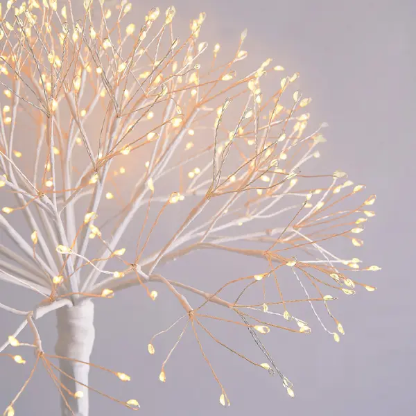 Фигура LED ОДУВАНЧИК, L120 D30 см, 384 светодиодов, металл, пластик, белый