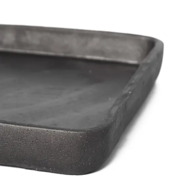 Поднос 23,5х23,5 см, серый