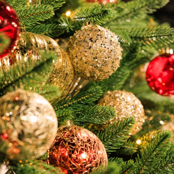 Шары в наборе D8 см, 3 шт, пластик, шампань