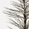 Дерево с мерцающим эффектом LED H210 см, пластик, металл, черный