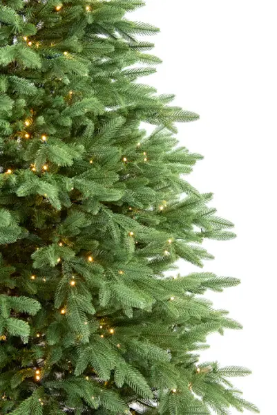 Ель искусственная с лампочками РОМАНОВСКАЯ Н180 см, пластик, металл, зелёный