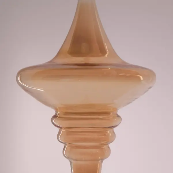 Подвес H25 см, стекло, золотой