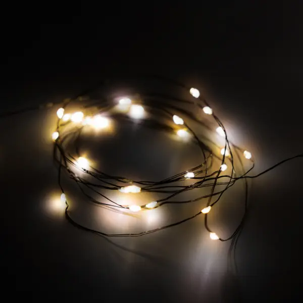 Гирлянда РОСА, L100 м, в бобине, пластик, металл, зеленый