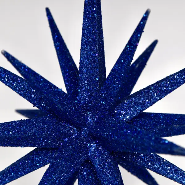 Подвес ЗВЕЗДА H28 см, пластик, синий