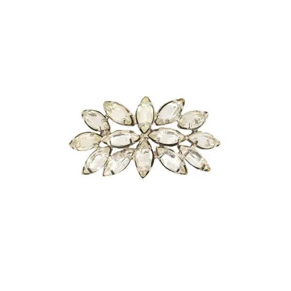 Кольцо для салфеток D6 см, металл, стекло, прозрачный