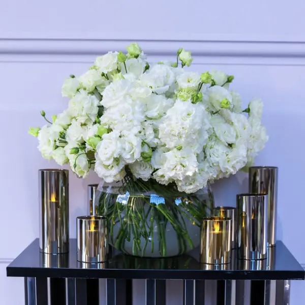 Ваза 25х19 см, поликарбонат, прозрачный Ваза 25х19 см, поликарбонат, прозрачный