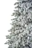 Ель искусственная заснеженная ТИККО Н255 см, пластик, металл, белый