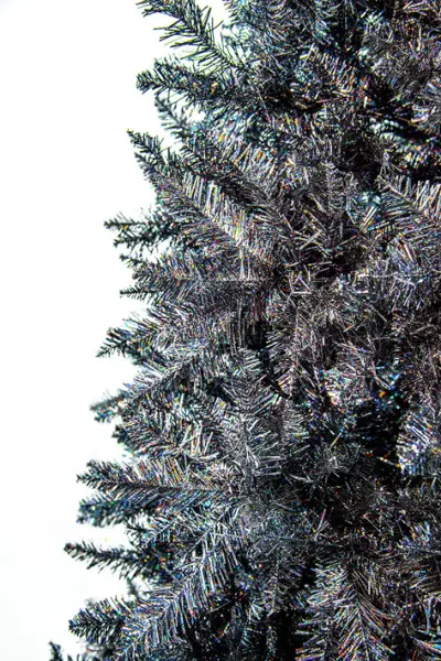 Ель искусственная БАРОККО Н180 см, пластик, металл, чёрный