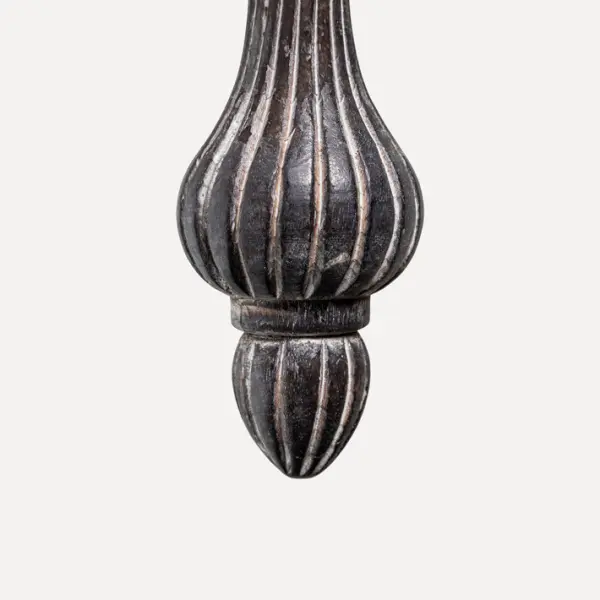 Подвес 8x20 см, дерево, черный