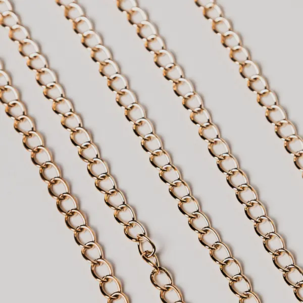 Цепочка декоративная 1,2 мм, 50 м, золото
