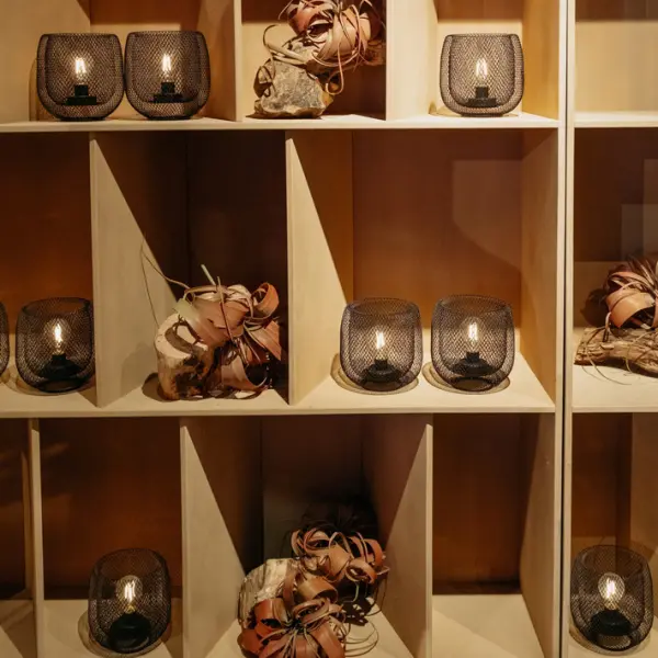 Светильник 18х18 см, металл, чёрный