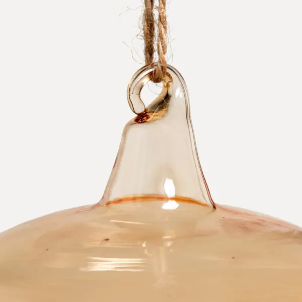 Подвес H35 см, стекло, золотой