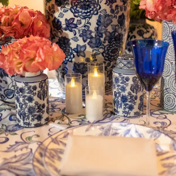 Светодиодная свеча 4,8х8 см, пластик, стекло, парафин, прозрачный