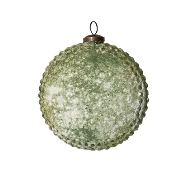 Подвес D15 см, стекло с эффектом мрамора, зеленый