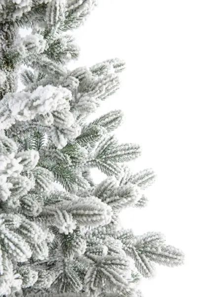 Ель искусственная заснеженная КОРОЛЕВА ТЯНЬ ШАНЯ Н180 см, пластик, металл, белый