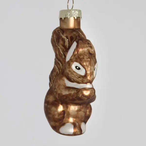 Подвес БЕЛКА 6х3х6 см, стекло, коричневый