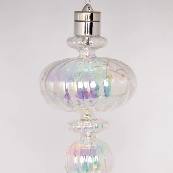 Подвес LED H30 см, пластик, радужный