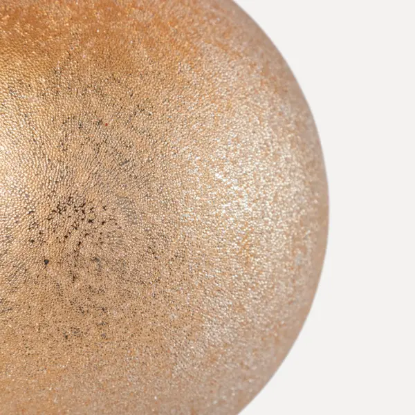 Шар D10 см, стекло, золотой