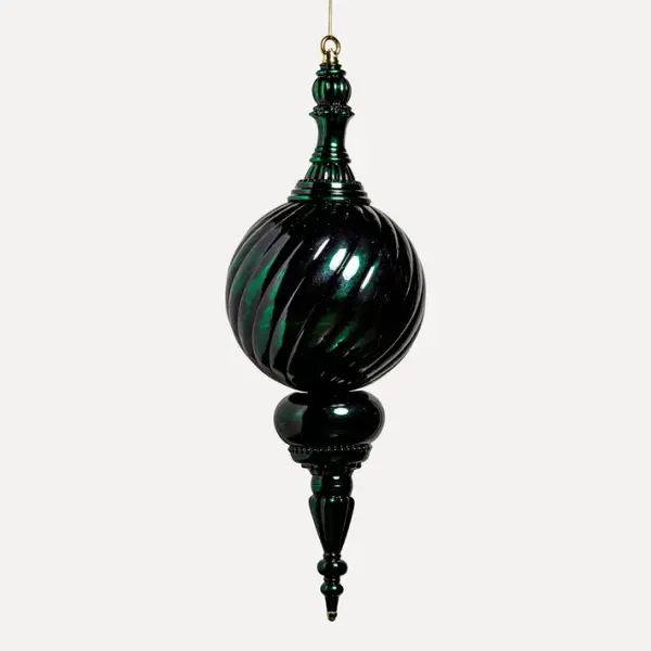 Подвес H58 см, пластик, темно-зеленый